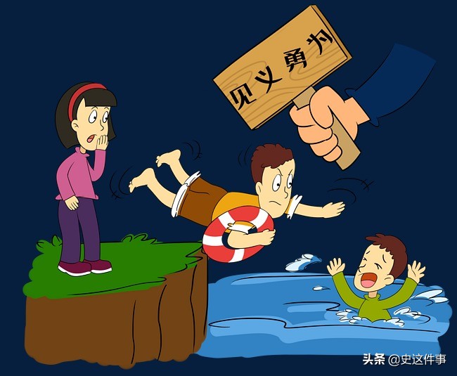 杭州钱塘江一小伙跳河救人,杭州三个小伙救人落水