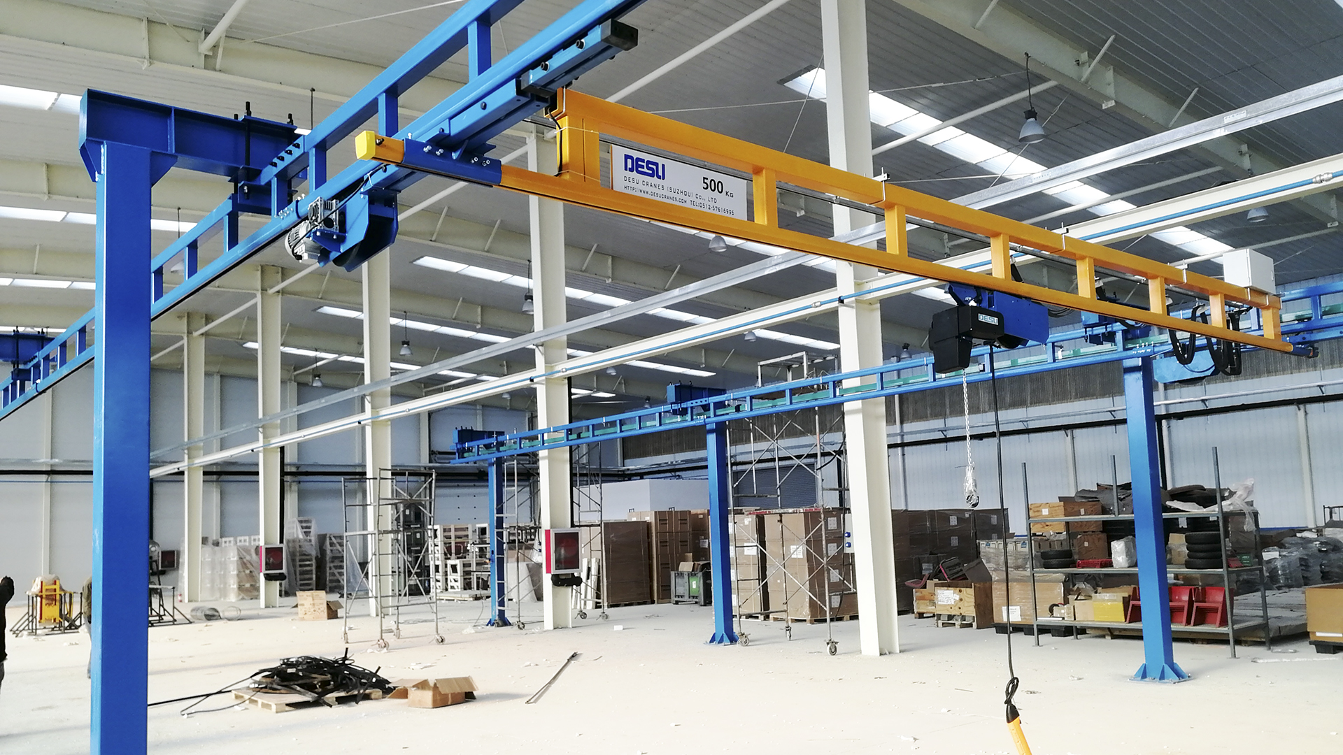 柔性组合式起重机的安装,多功能折叠起重机