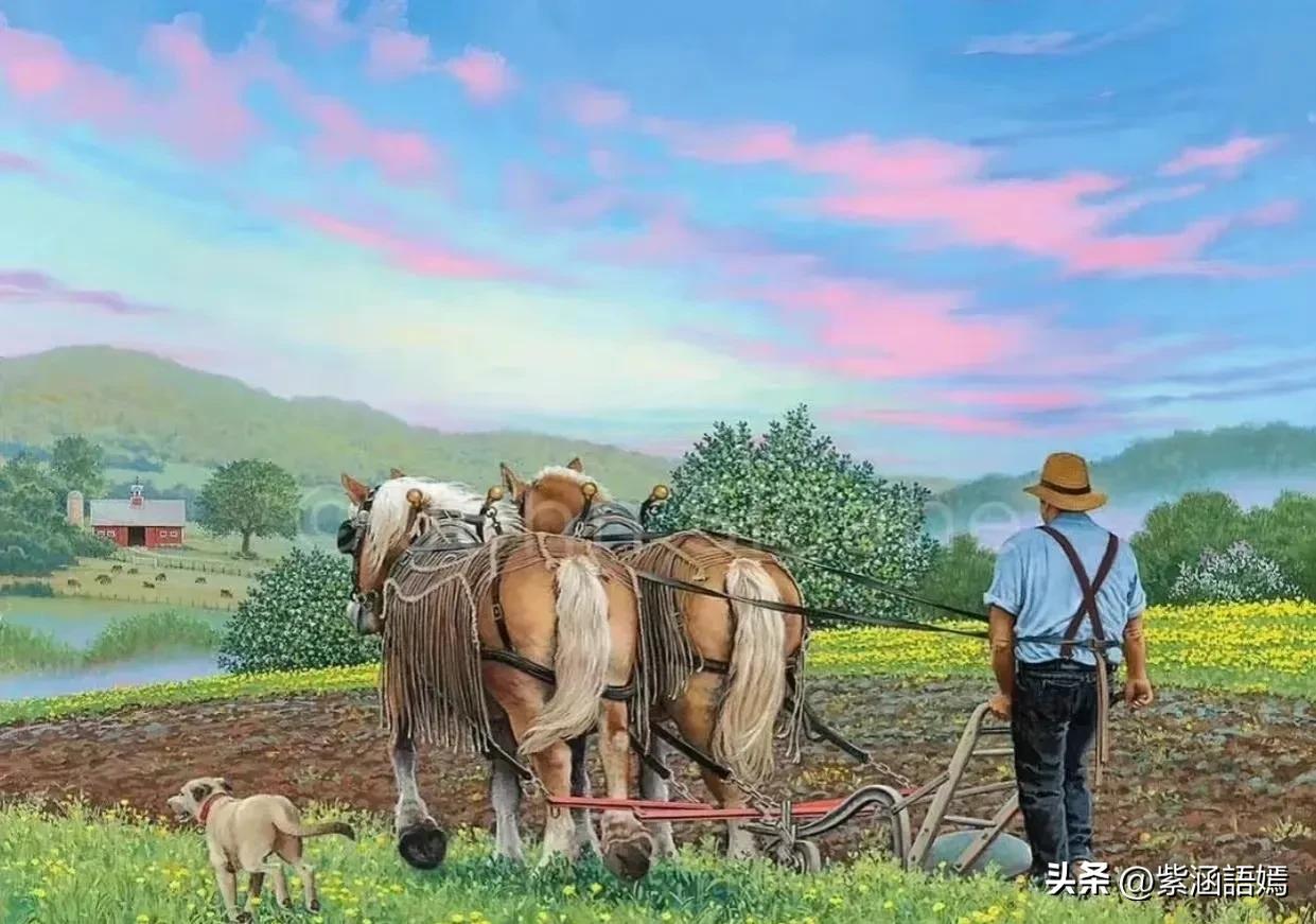 向往的田园生活好悠闲,田园生活一直是我们向往的生活