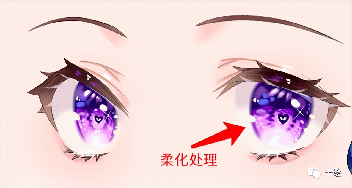 新手画动漫眼睛教程素描,新手入门画眼睛动漫人物