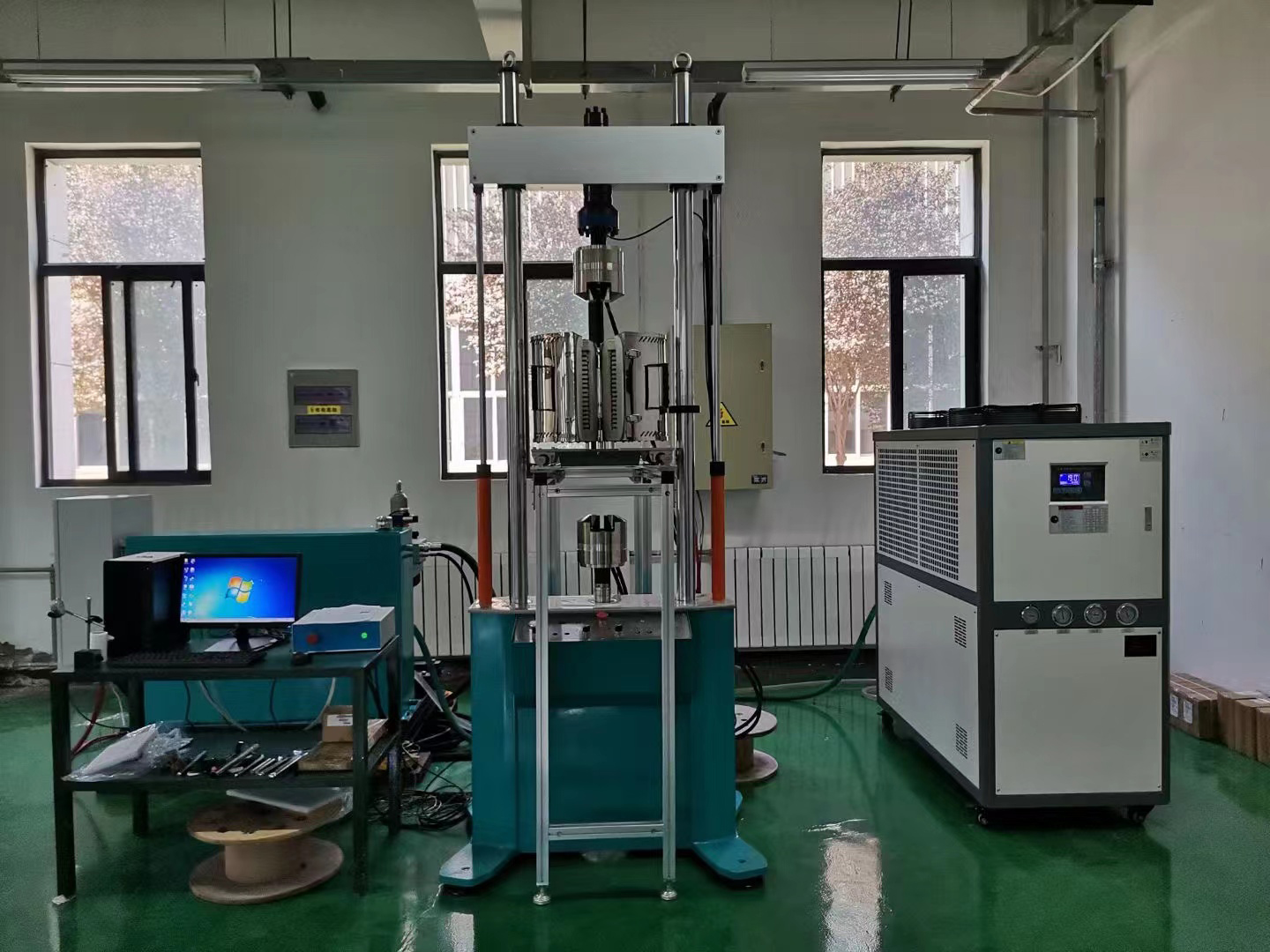 拉力试验机测试过程,拉力试验机如何校验