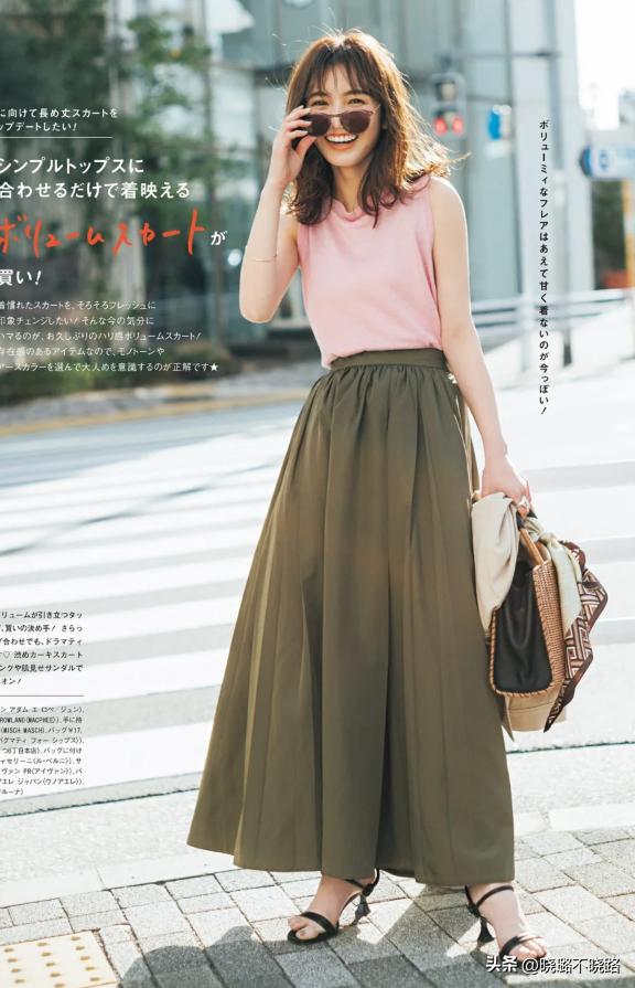 日本主妇裙子,日本主妇穿半裙