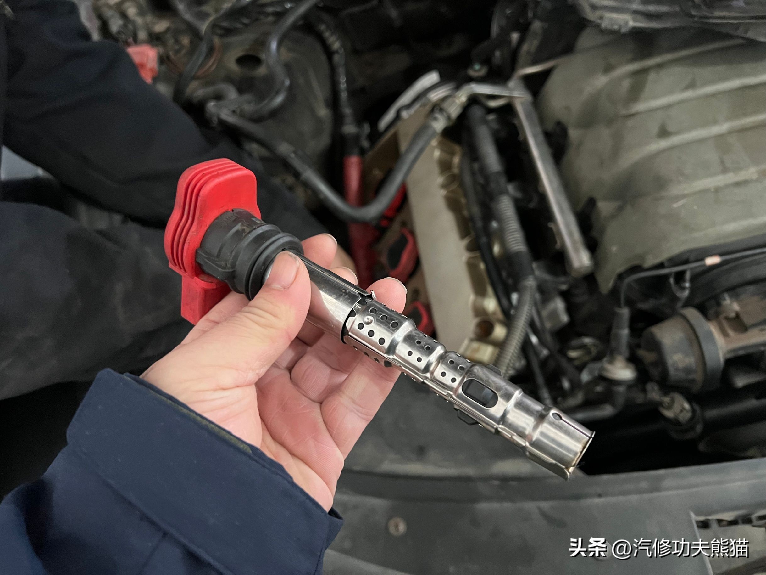 翻新60年前的奥迪,老车翻新奥迪a6发动机