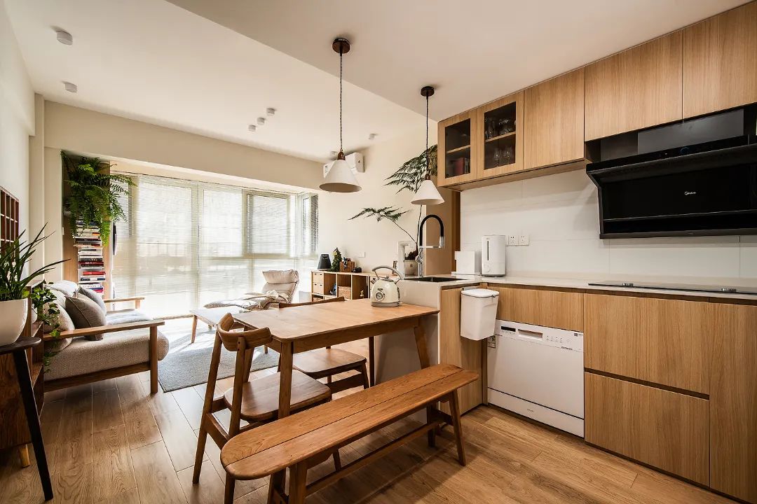 日式简约两居小户型,日式挑高双人宅