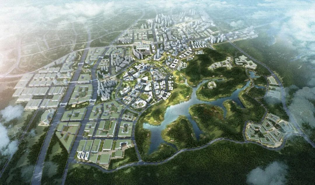 华为九龙山数字城项目,九龙山片区规划华为