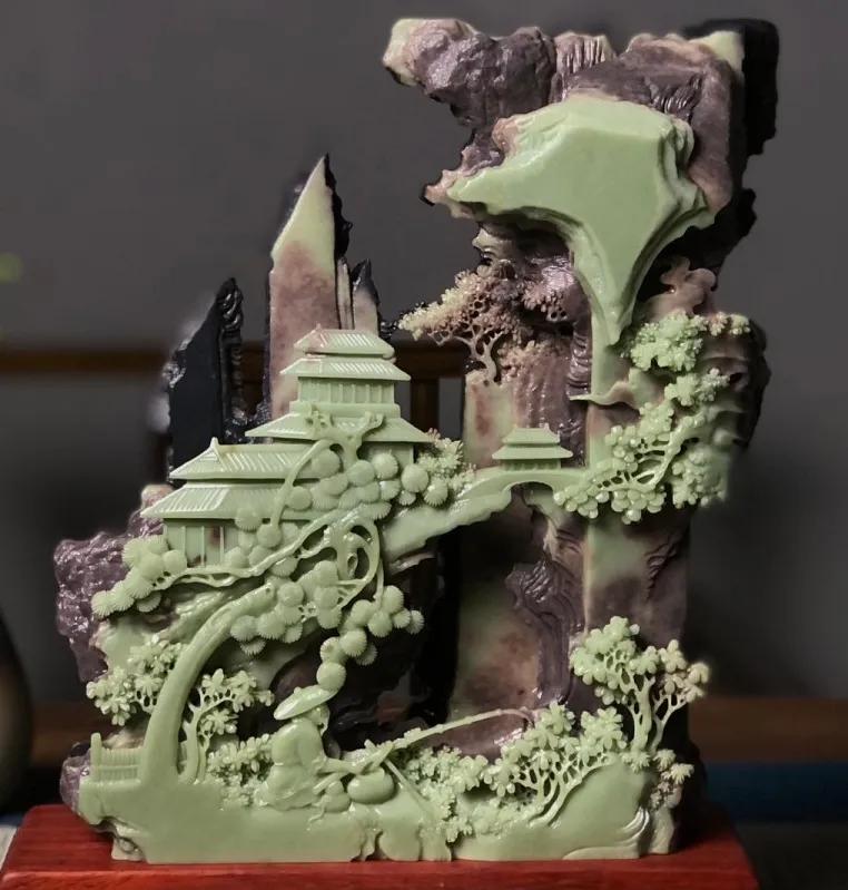 贵州紫袍玉带石雕有限公司,贵州紫袍玉工艺品