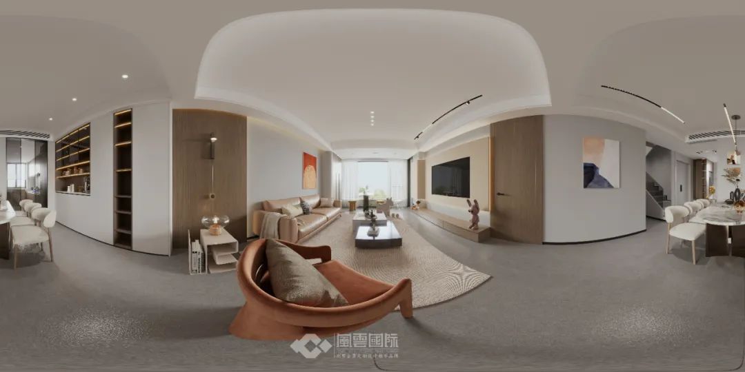 130m现代风打造年轻人梦想中的家,180m现代轻奢一进门就惊艳