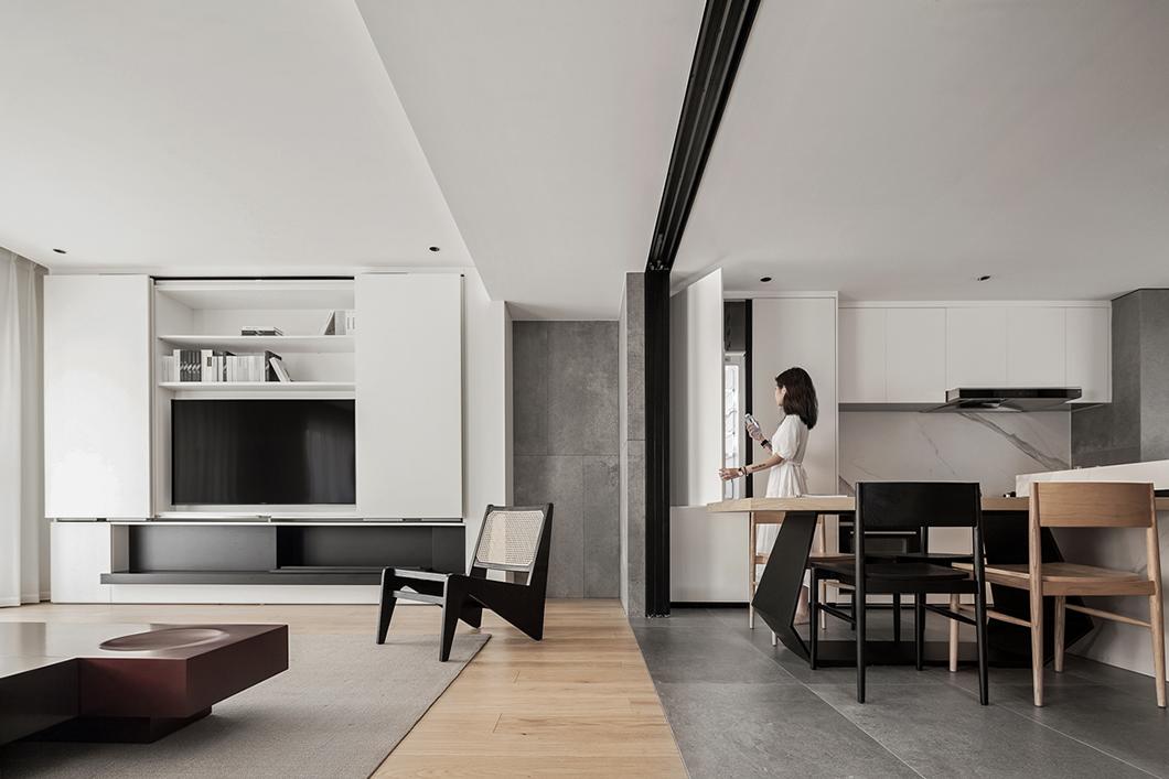 原木极简温暖风,极简原木风侘寂