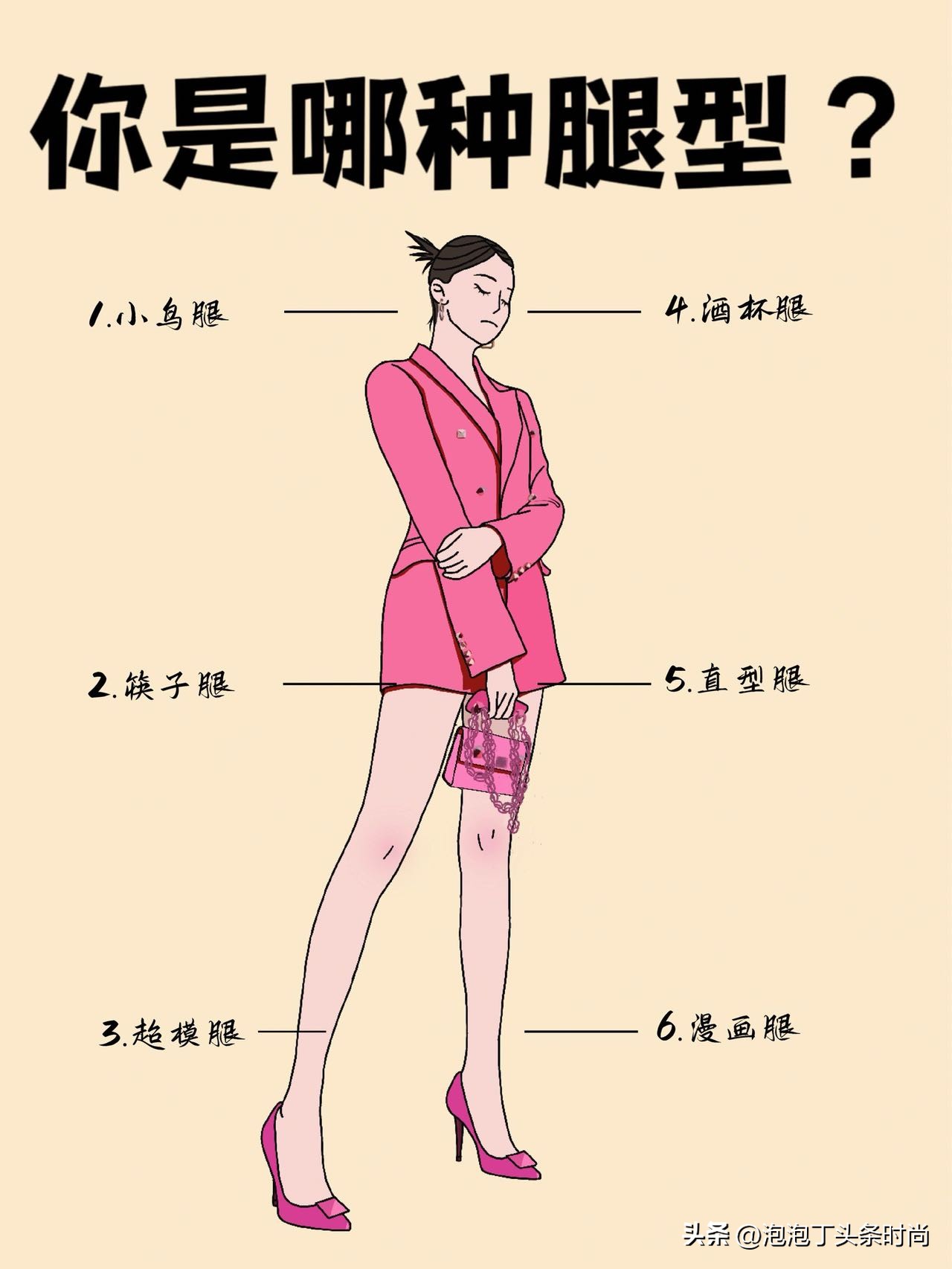 筷子腿跟漫画腿哪个更好看点呢,比筷子腿更好看的腿型