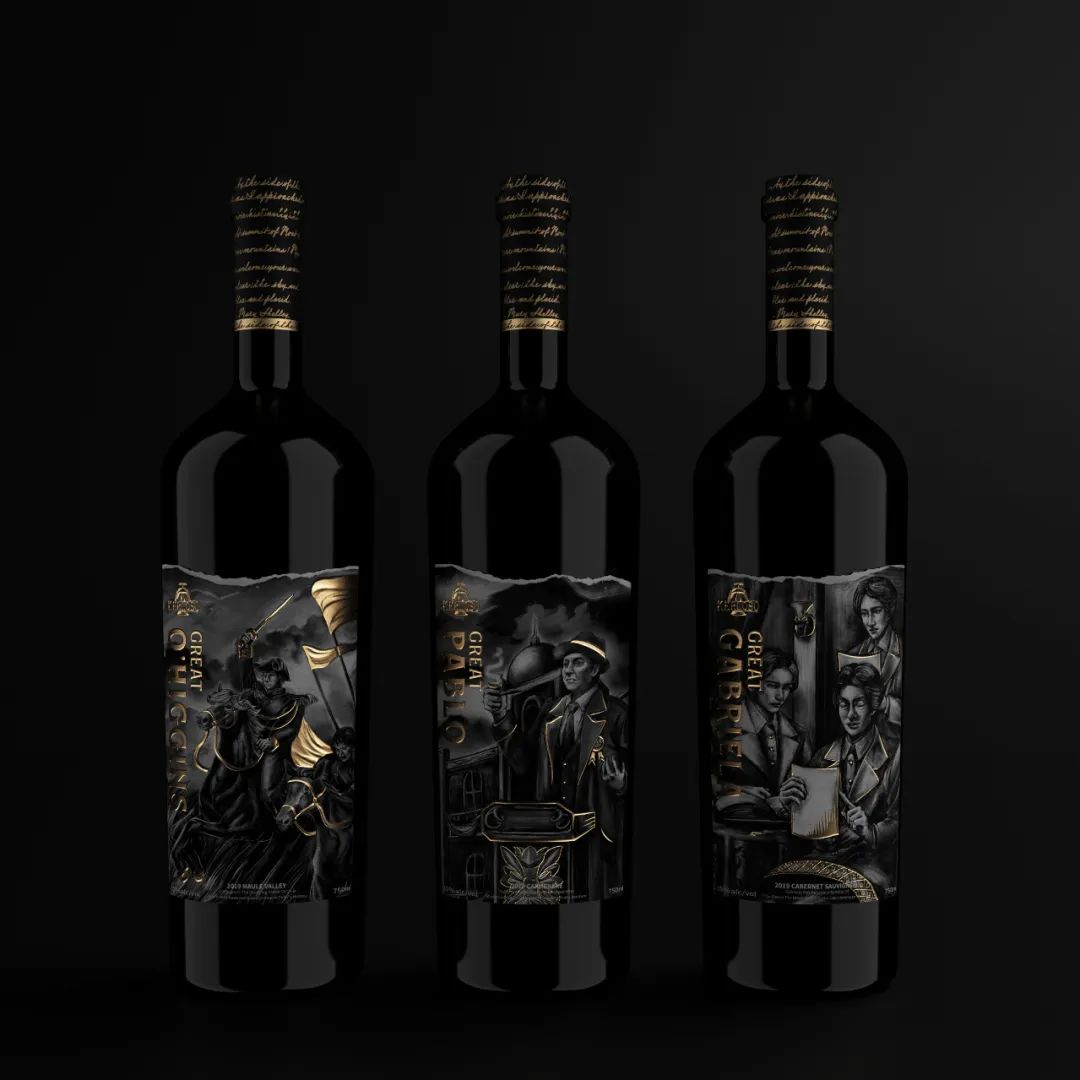 葡萄酒创意包装,红葡萄酒包装设计