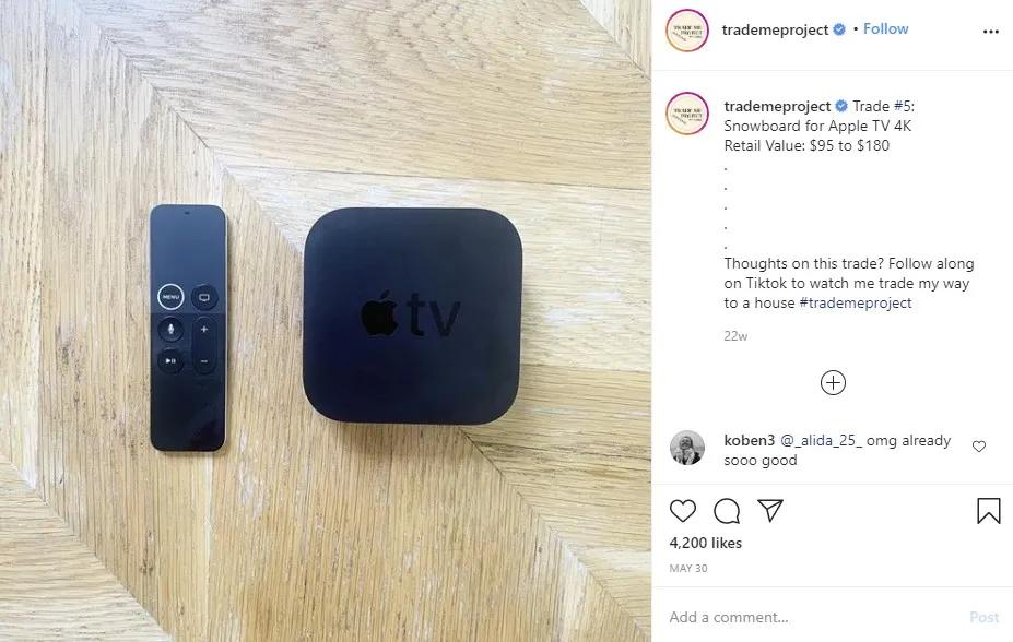 外国妹纸想用一个小发卡，跟别人换一栋房子，最后居然成功了