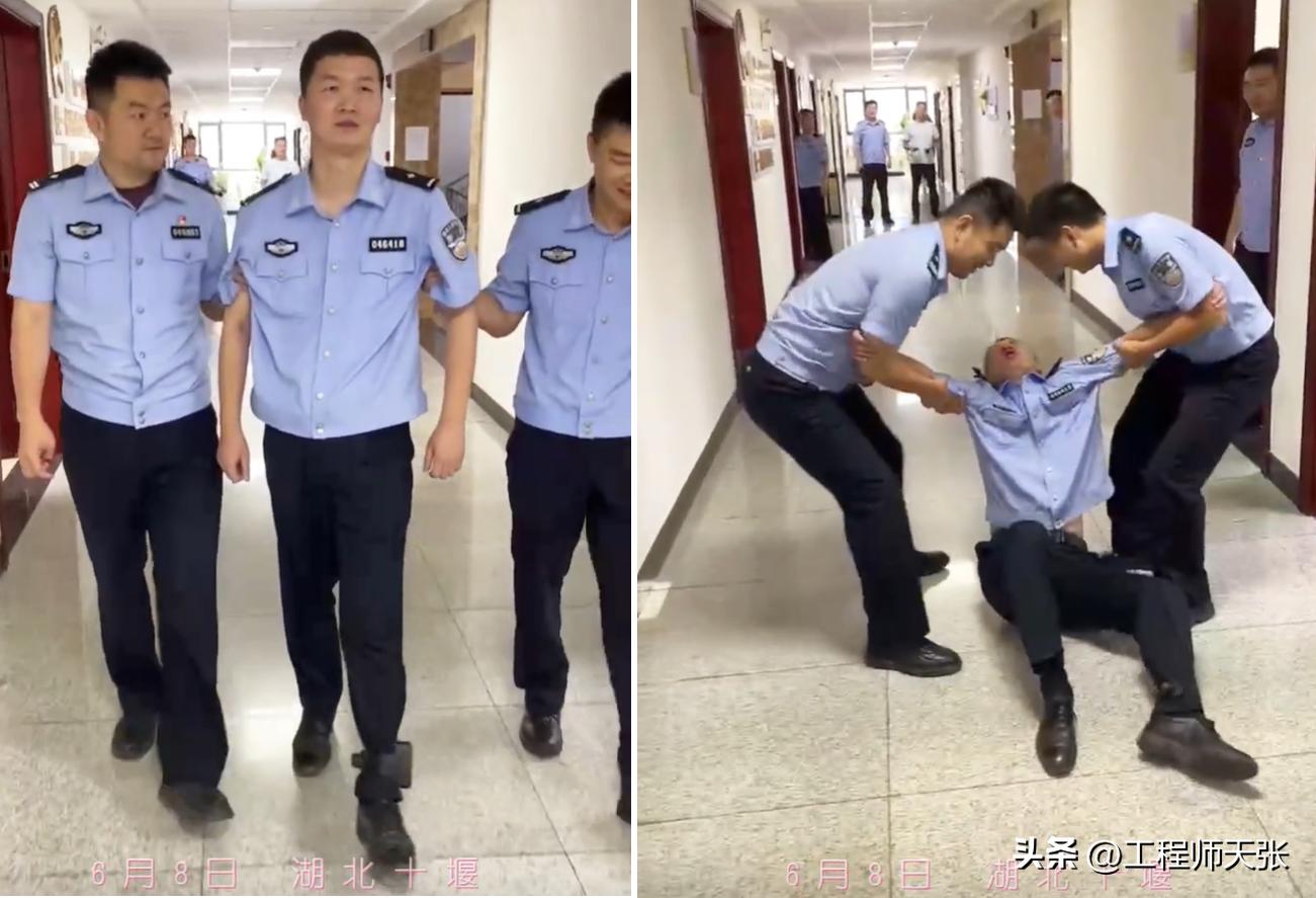 民警体验电子脚镣痛到摔倒,公安机关电子脚镣有什么功能