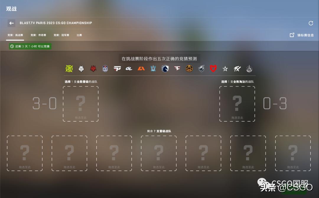 2023巴黎Major将于5月8日打响！观赛及竞猜指南