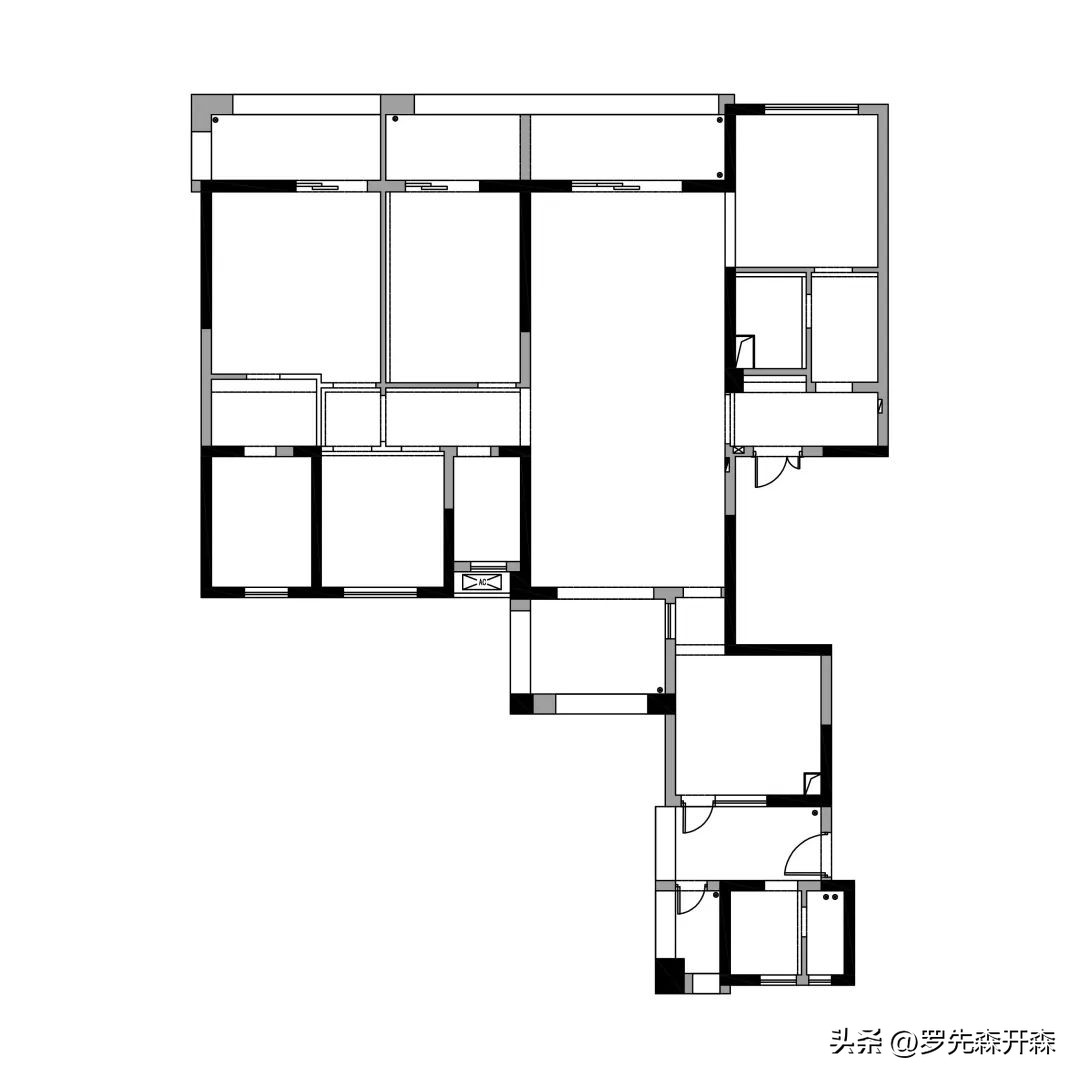 220个平方的房子室内设计,100平意式极简的家