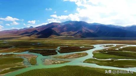 日落晚霞映照九曲十八弯,日落黄昏的九曲十八弯