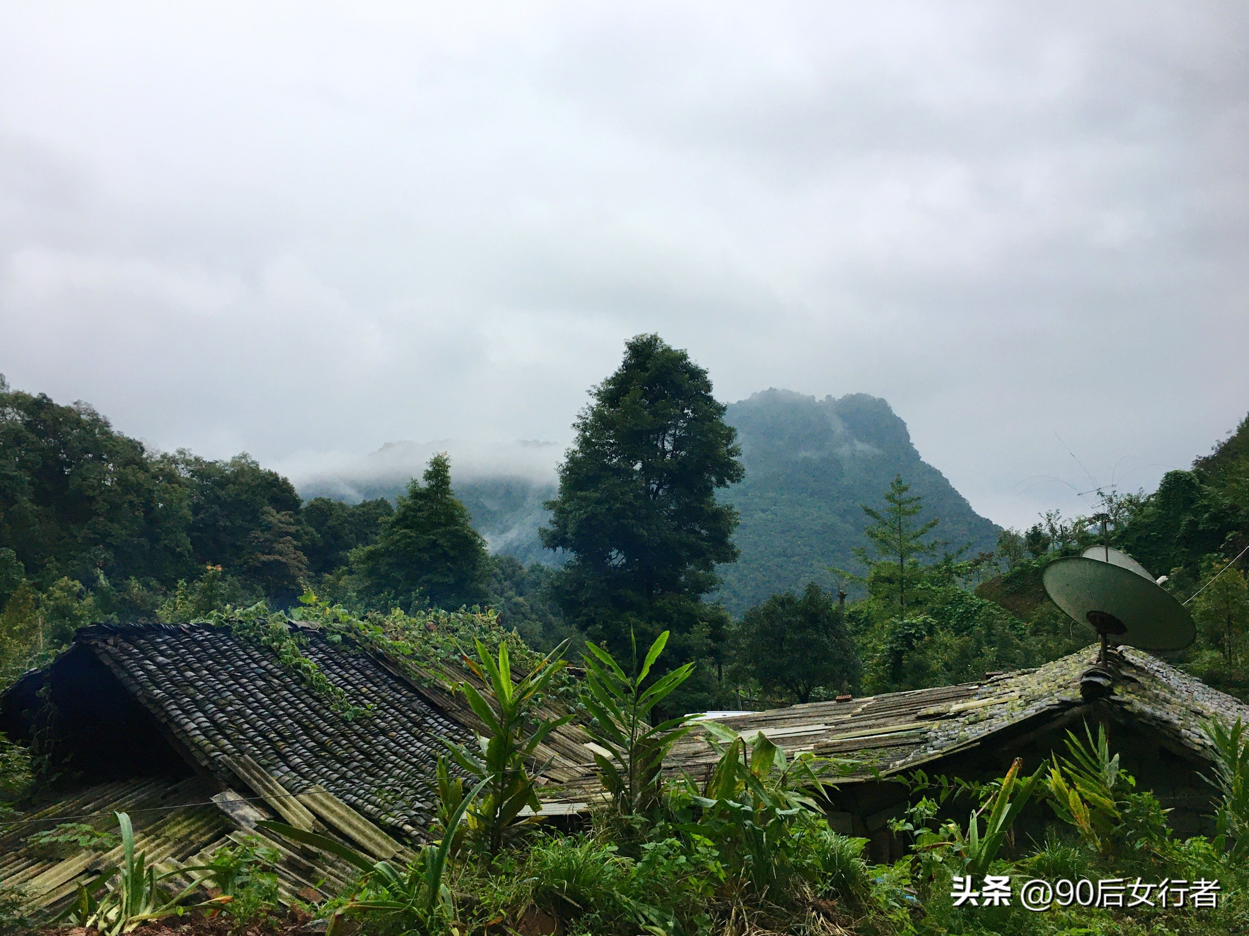 走进山间的小路感受大自然,成都深山老林旅游最好去处