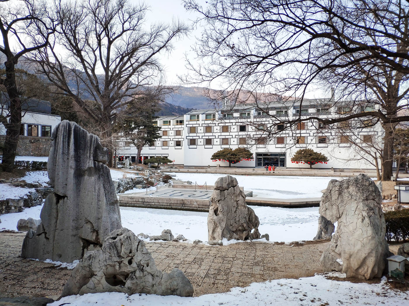 贝聿铭的香山饭店效果图,贝聿铭建筑作品香山饭店
