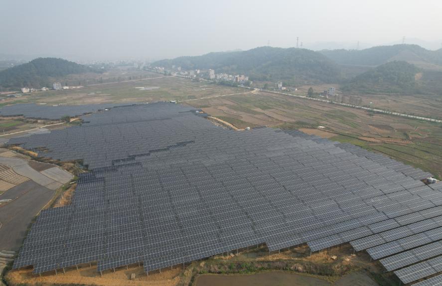 肇庆高要太阳能光伏发电站,肇庆新能源光伏发电能发多少度电