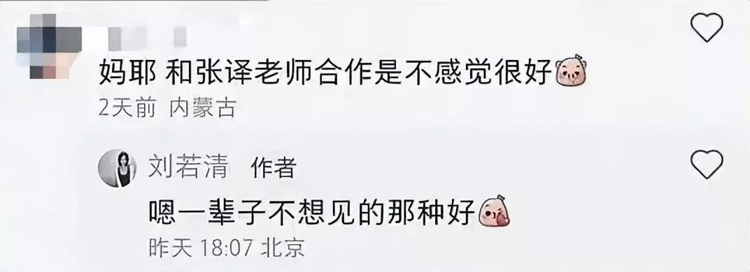 电视剧张译溜须拍马,说张译是戏霸的女演员