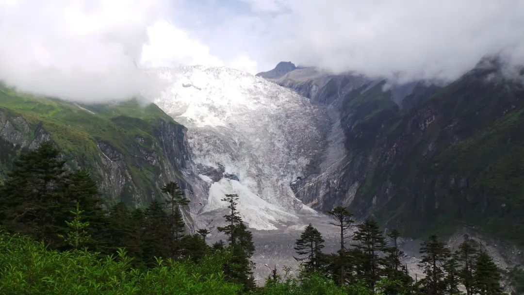 中国最美六大冰川之米堆冰川,中国最美八个冰川