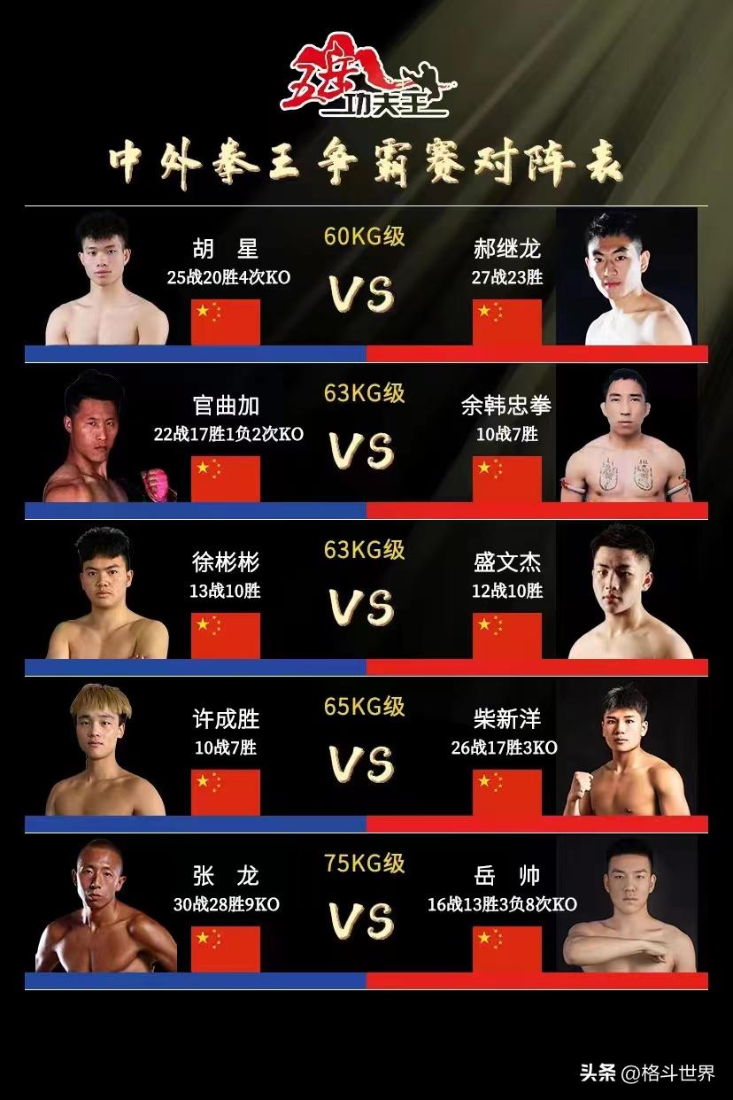 一龙拳王争霸赛决赛,西宁五岳拳王争霸赛