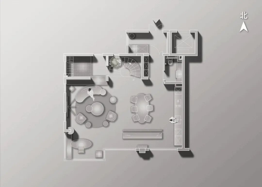 意式极简叠墅轻奢高级感,现代极简主义叠墅