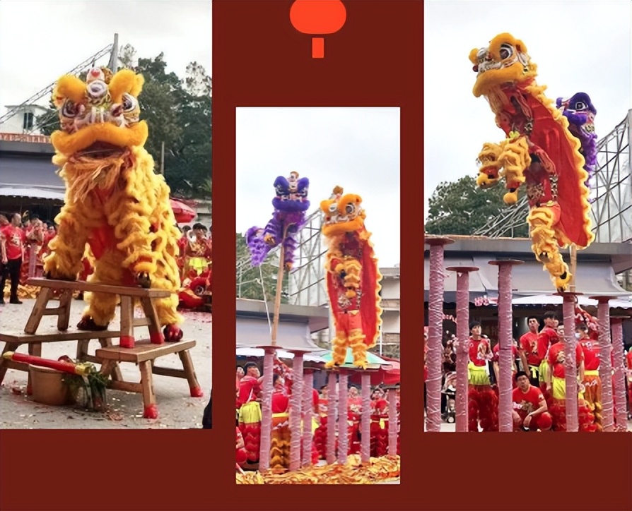 吉狮献瑞闹新春，益民服装城鸿运开工祈丰年