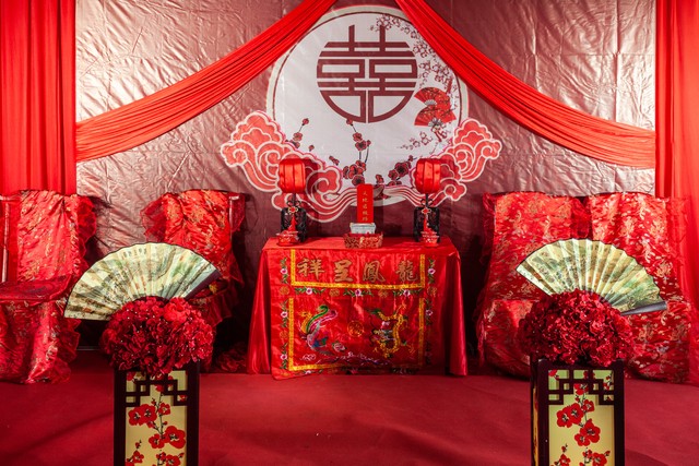 大气恢宏的中式婚礼视频,恢弘大气中式婚礼装