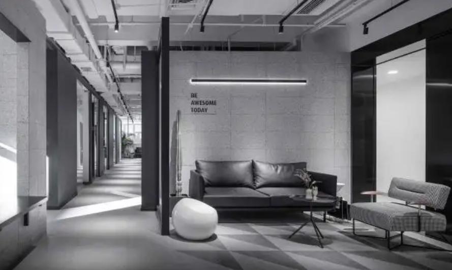 黑白灰色彩设计,灰色搭配各种颜色的设计图案