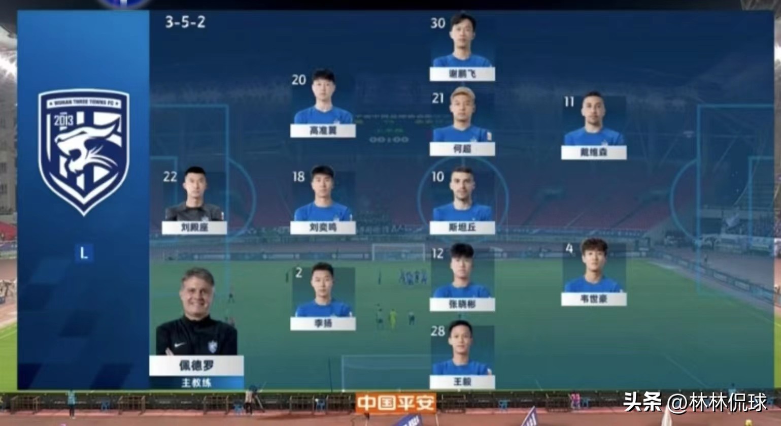 武汉三镇队主场加时绝平北京国安队！继续无缘新赛季开门红！