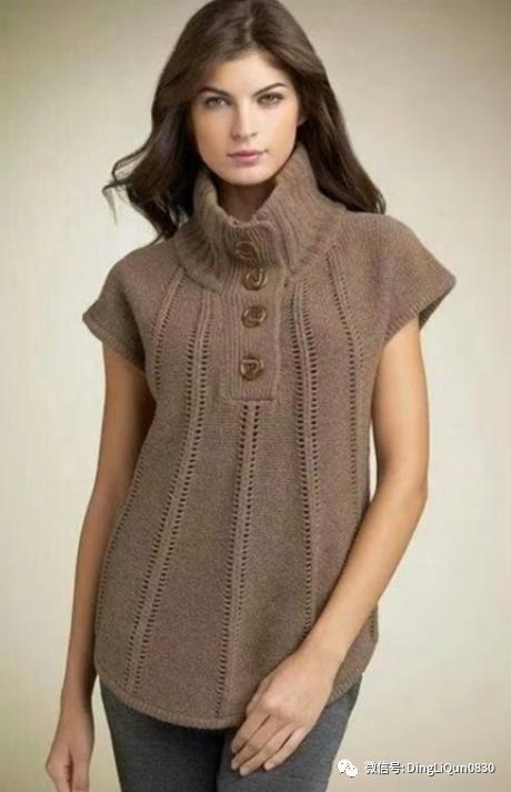 针织背心图片大全女款,针织背心图案大全
