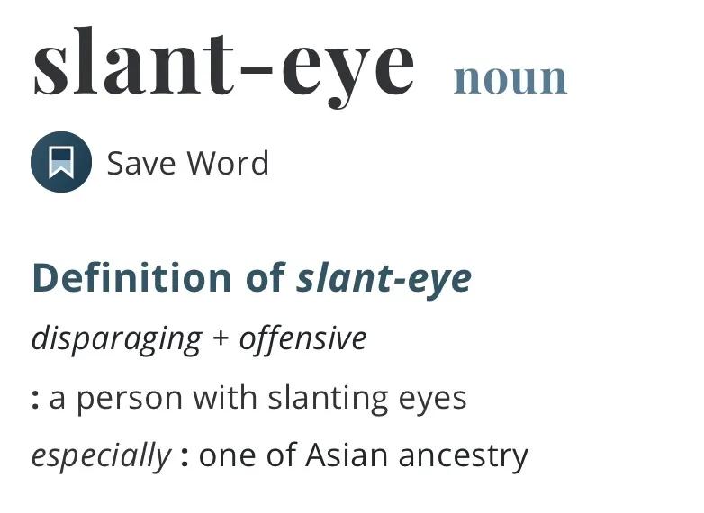 再说两句“斜眼”妆容和所谓的“辱华”