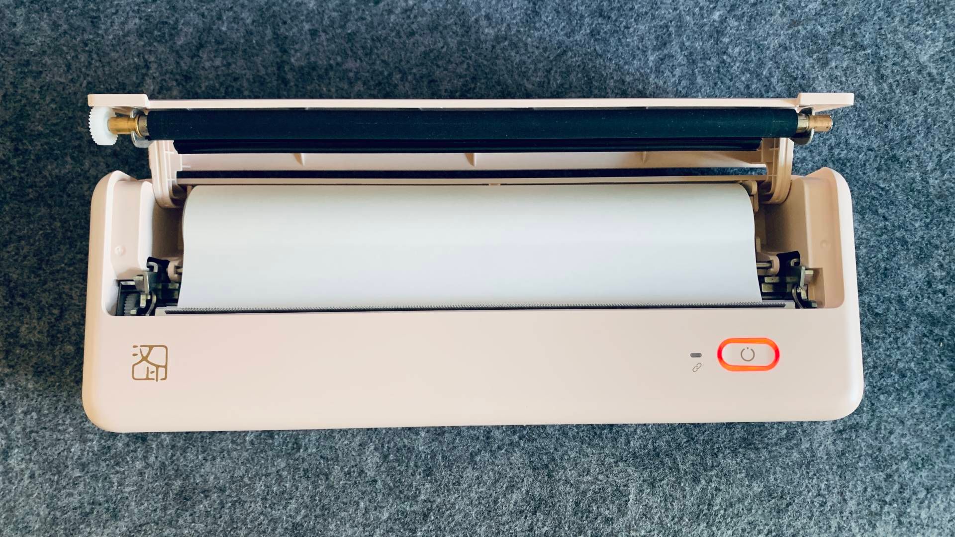 汉印mt810打印机换墨盒,mt800汉印便携式打印机视频