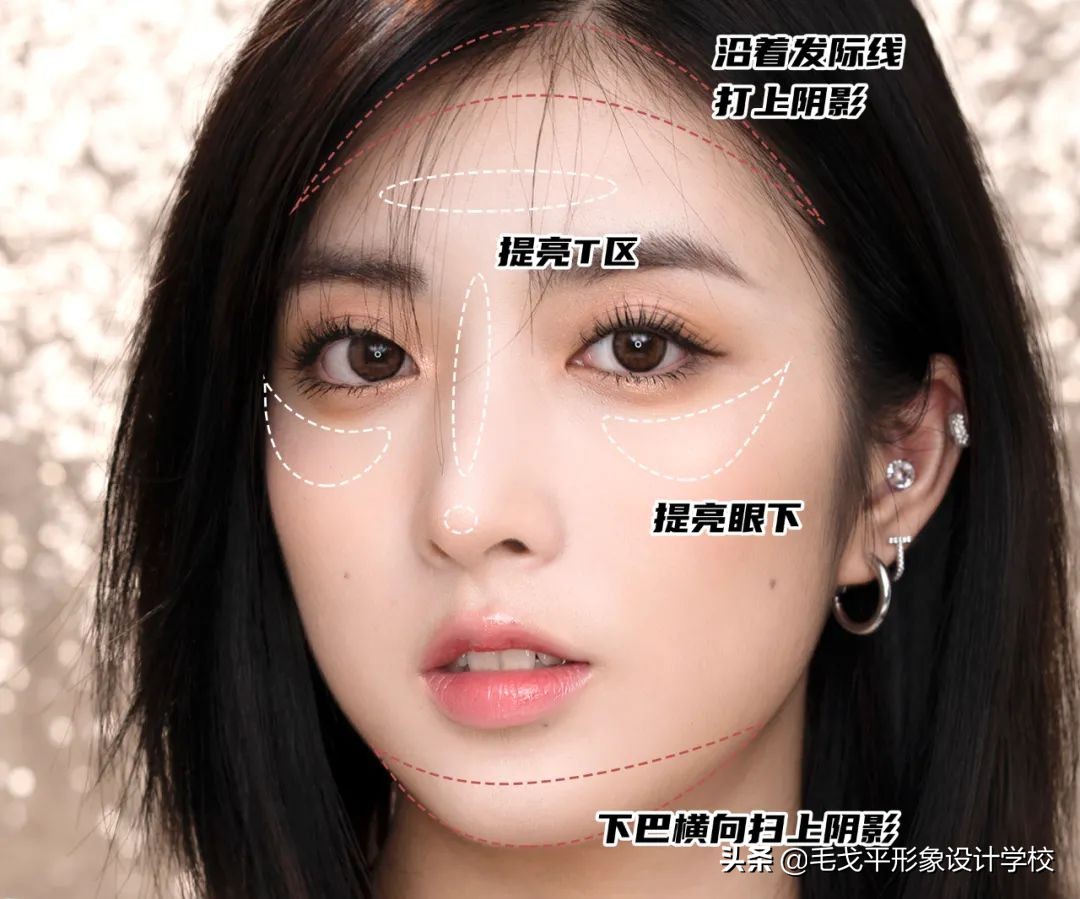 日常化妆技巧教程全脸,不同脸型的化妆技巧全在这