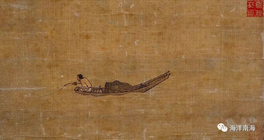 中国古代名画垂钓,古代名画垂钓
