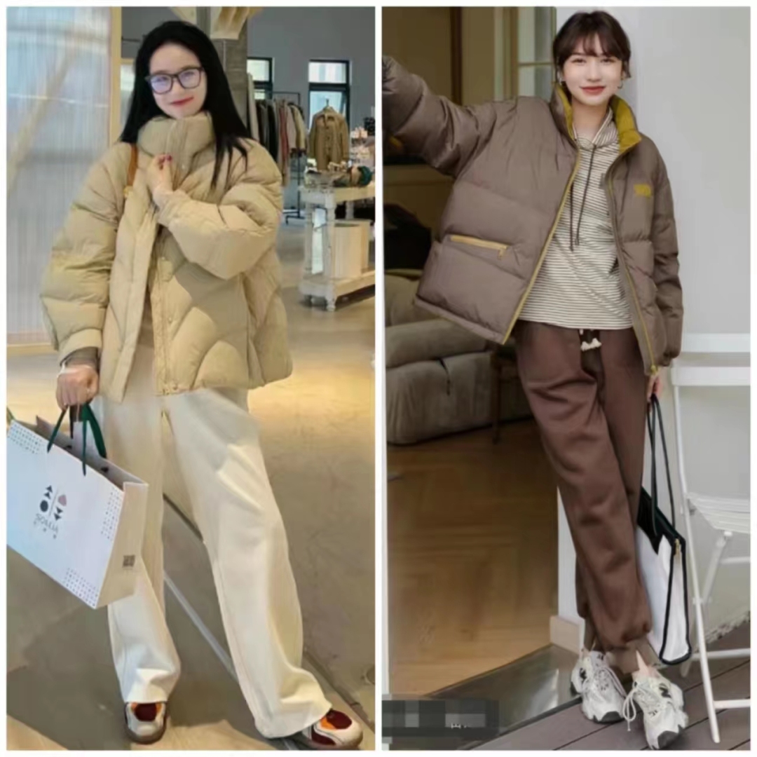 羽绒服搭配什么裤子女孩,女羽绒服和裤子配什么鞋子好看