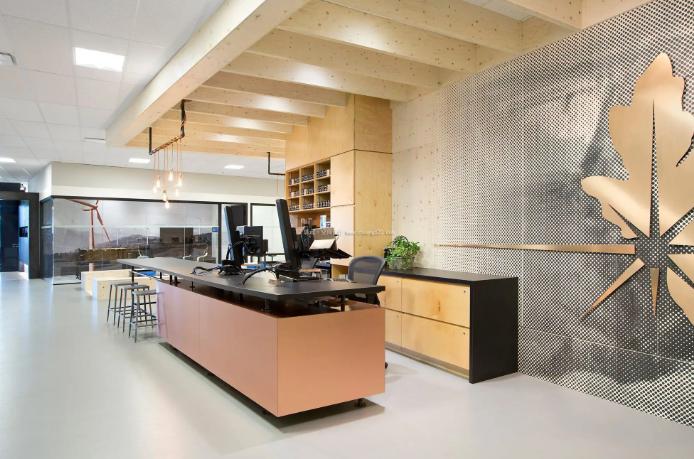 公司前台一般摆在入门的什么位置,门面前台位置哪里合适