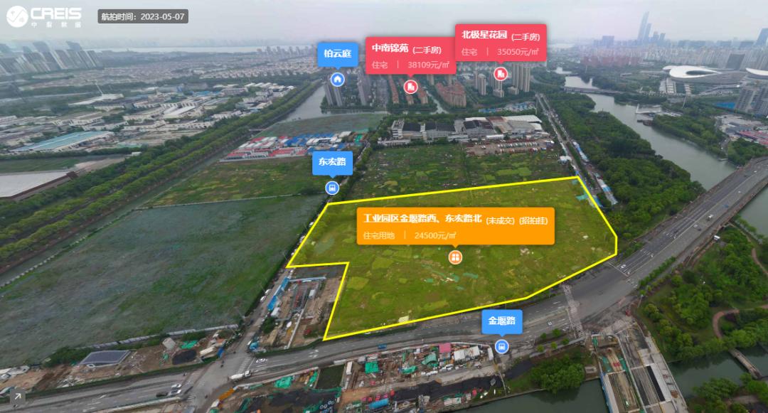 苏州二批次7宗中止出让，仅吴江2宗地块成交，揽金15.9亿