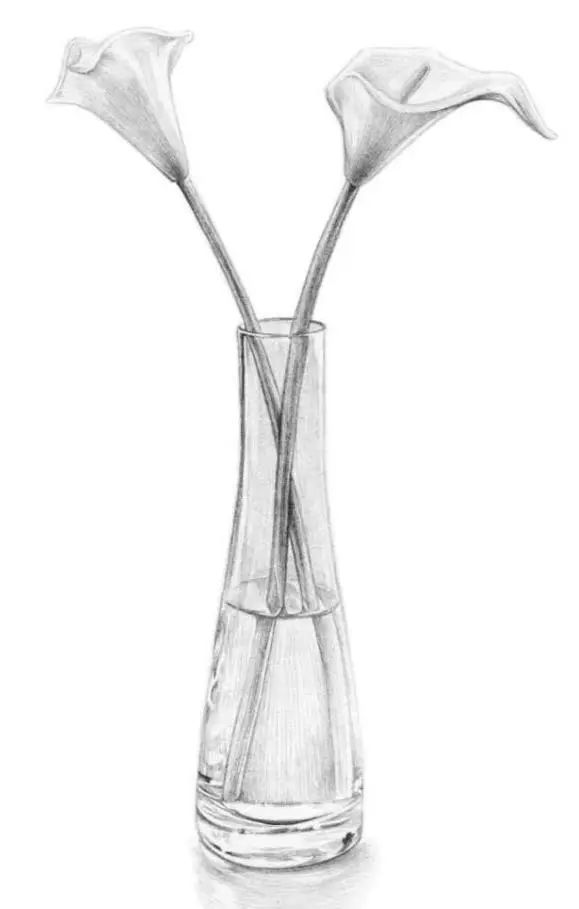 画出玻璃的质感,零基础可以描摹的画