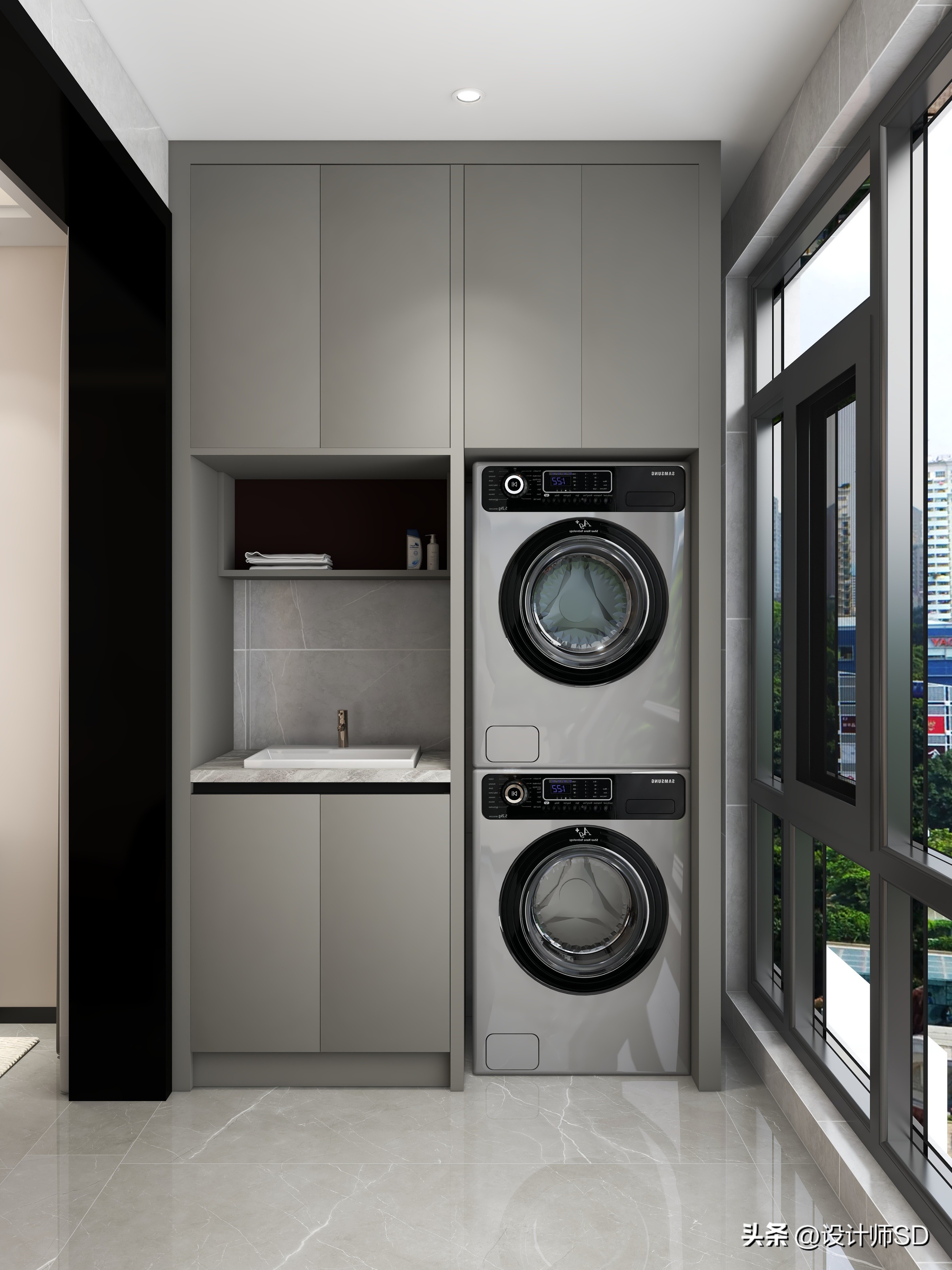 一进门客餐厅全屋一览无遗,一进屋就好看的餐厅