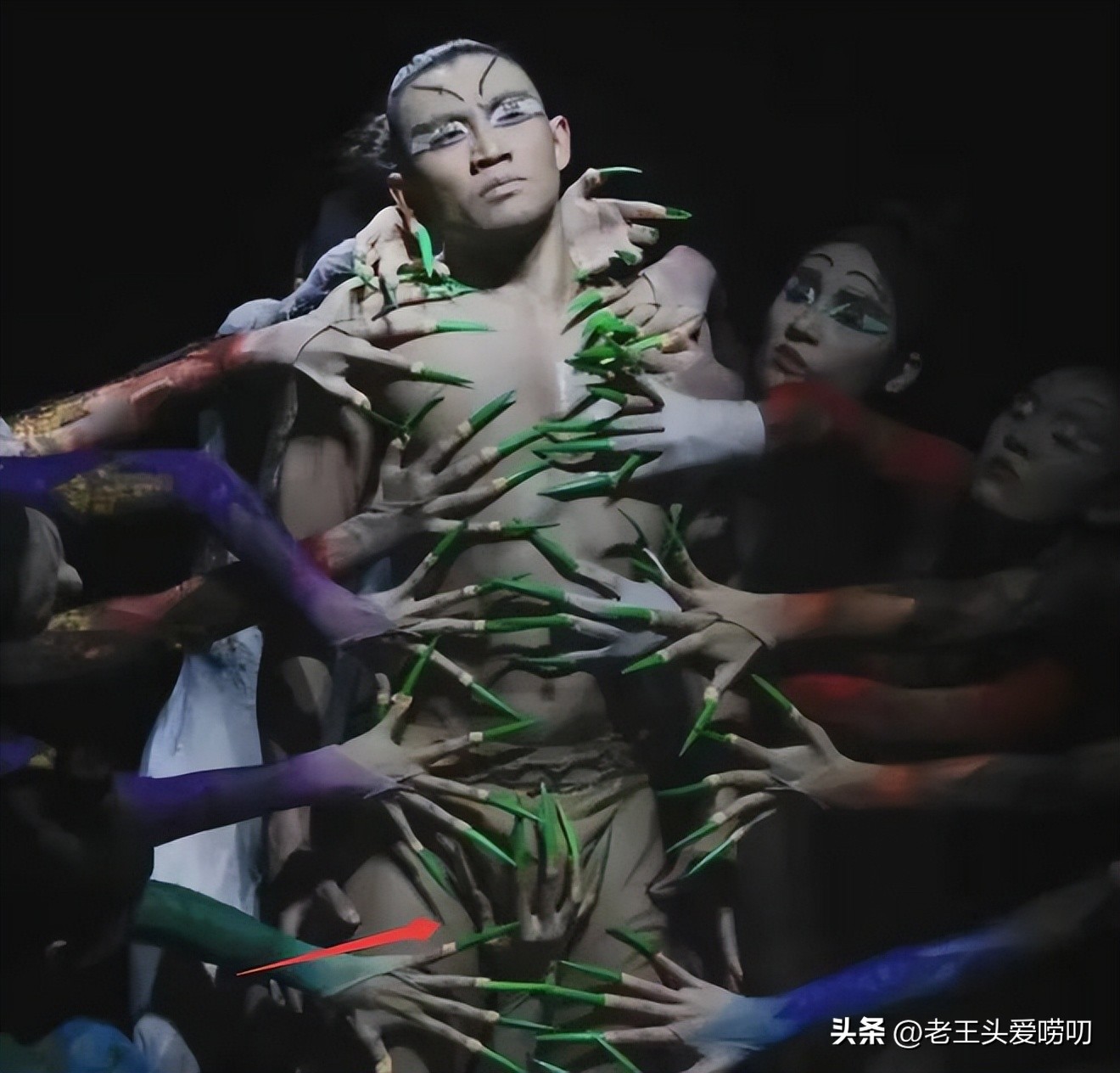 杨丽萍的春之祭男舞者是谁,杨丽萍春之祭男舞者