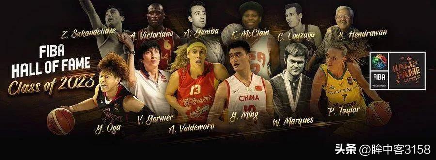 姚明入选FIBA篮球名人堂,姚明fiba名人堂图文