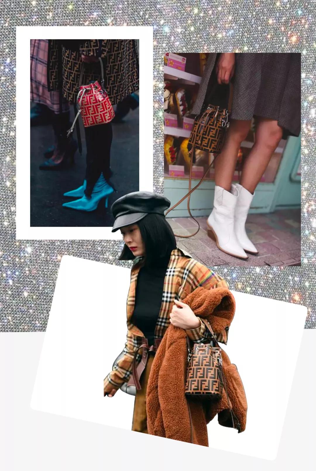 芬迪vintage老花盒子包,芬迪经典老花包