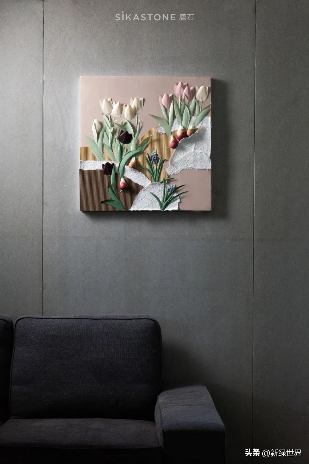 纸艺作品绘画,千变万化的纸艺术作品