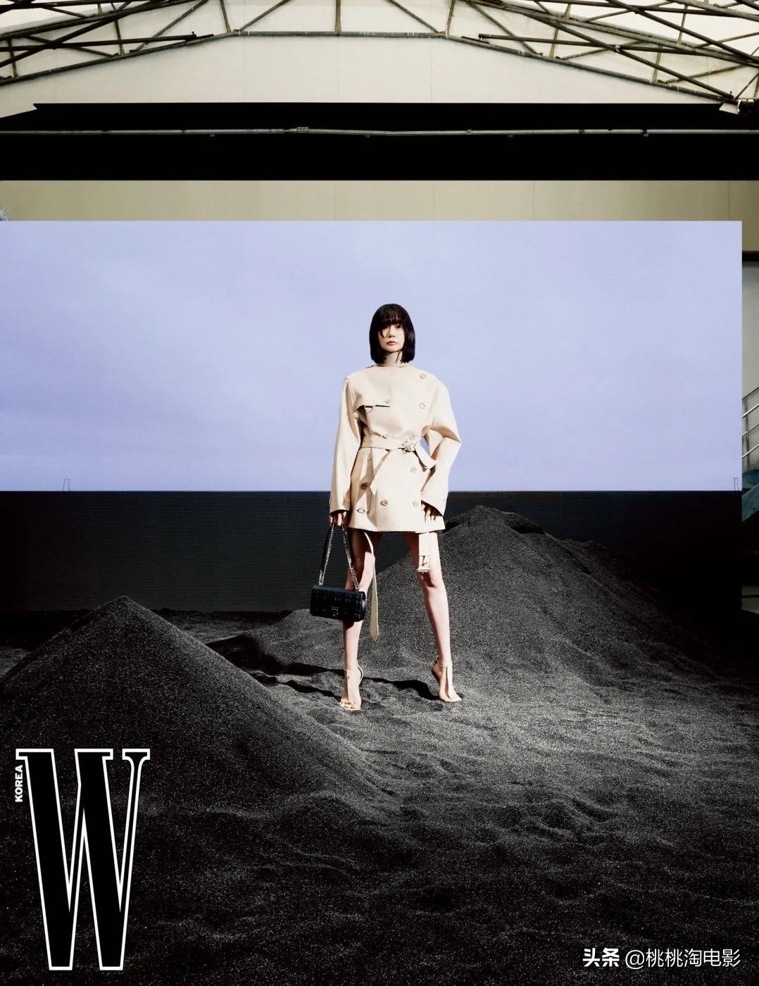 裴斗娜杂志大片,云图裴斗娜短发