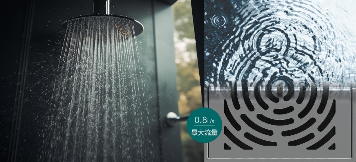 吉博力侧墙式地漏,吉博力长条形地漏