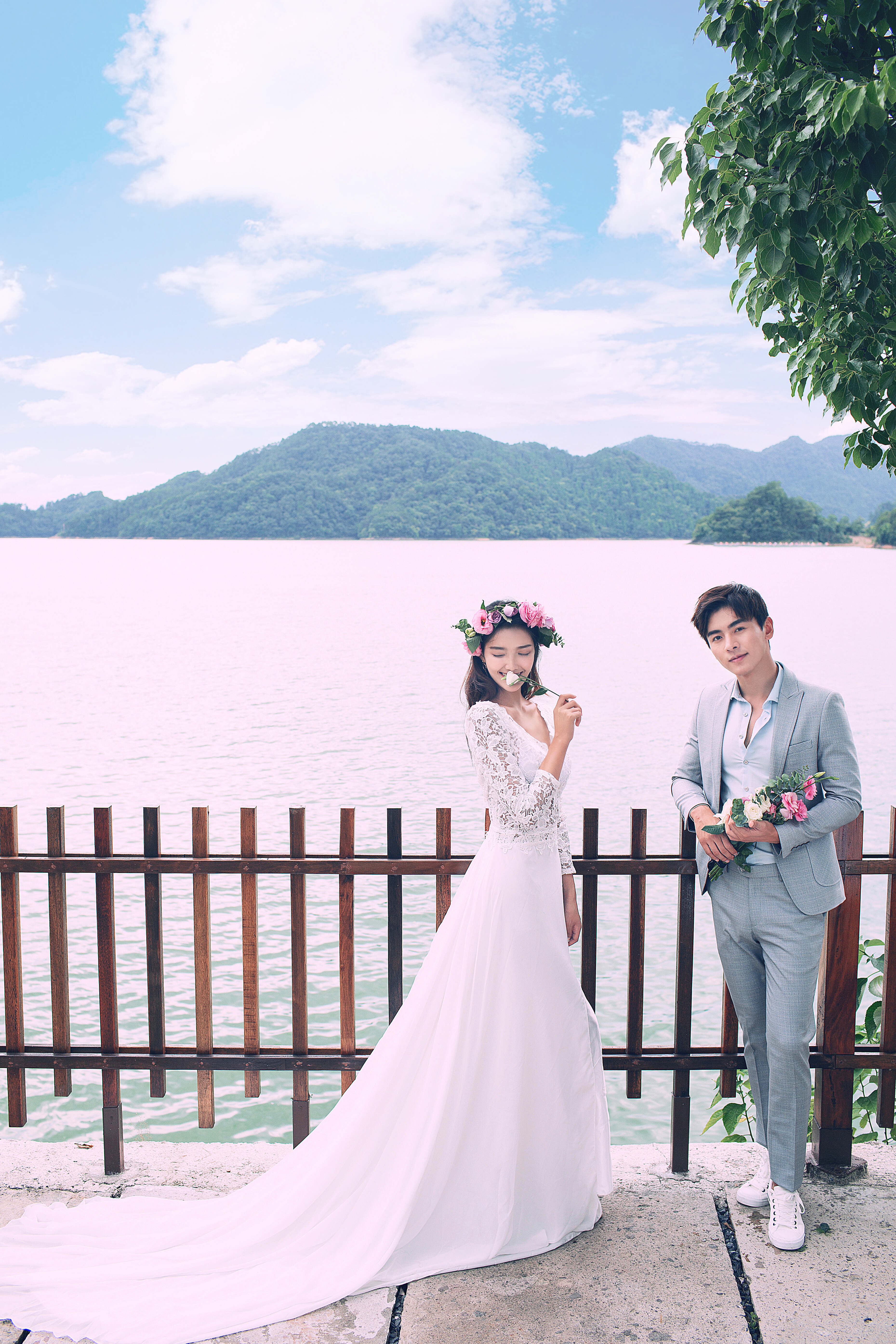 杭州婚纱摄影哪家好推荐分享,杭州清新风格婚纱摄影工作室推荐