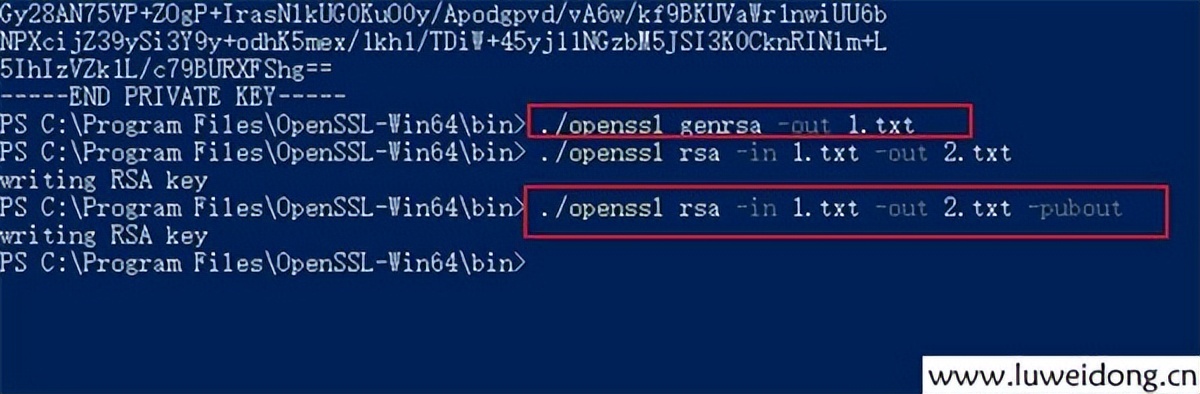 openssl提取公钥,windows开启ssh