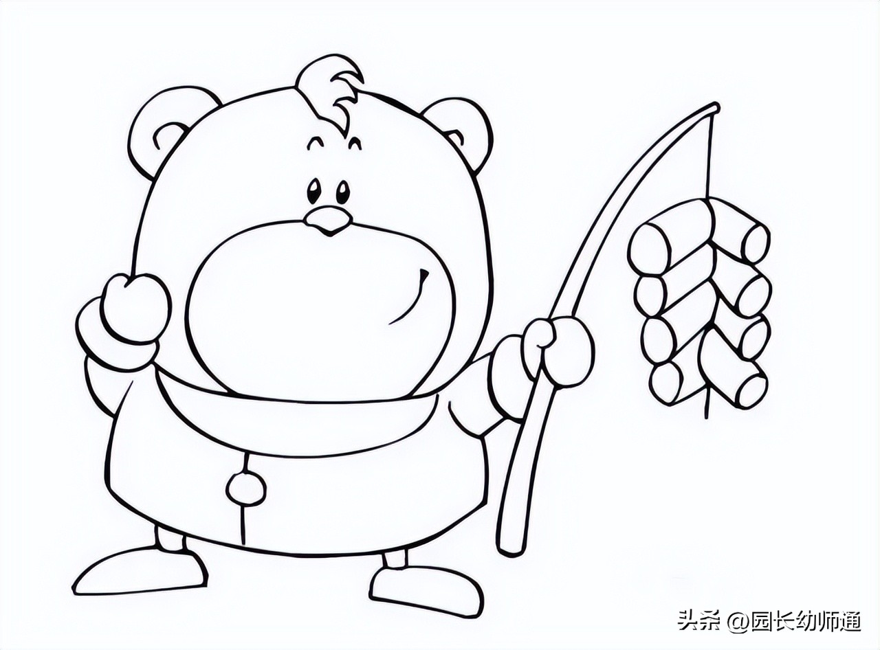 春节龙的简笔画怎么画简单又好看,6-12岁2022年春节简笔画