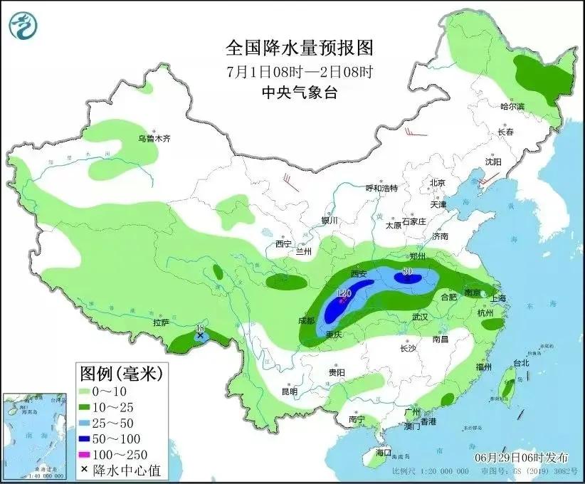 近期各地大雨暴雨情况,7月底各地暴雨情况